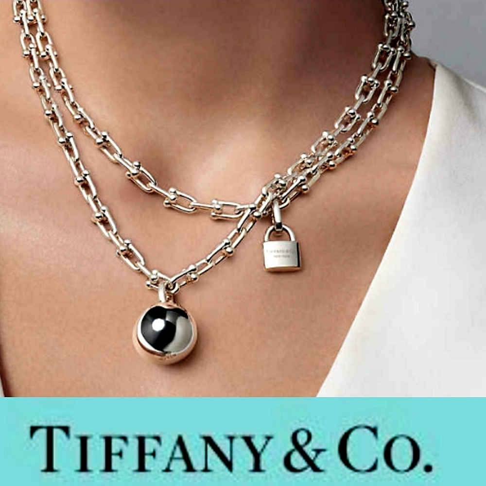 Tiffany & Co. Hardware Wrap Statement Necklace 💙